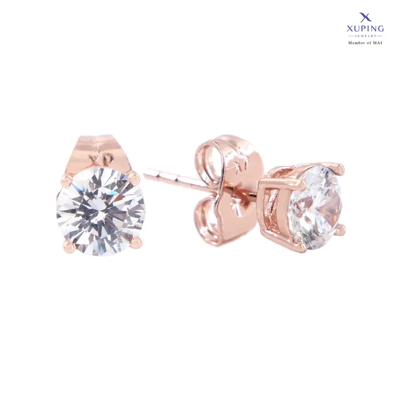 Xuping Anting Stud Mata 1 Kasual Swasa Aksesoris Wanita 3