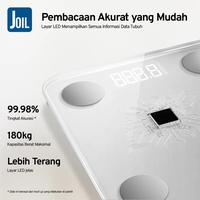 Gambar Joil Timbangan Badan Digital Electronic Body Fat Scale 4 Sensor Presisi Data Akses via Aplikasi Smartphone - J9 - Putih dari Joil Kota Tangerang Selatan 4 Tokopedia