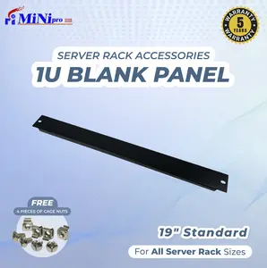 Minipro 1U Blank Panel Accesories Rack Server