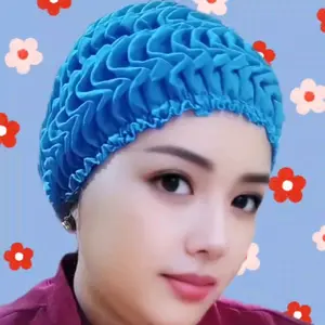 Kerpus Ciput kupluk songkok topi hijab instan karet Kerudung Turki Wanita Santai Dewasa Katun