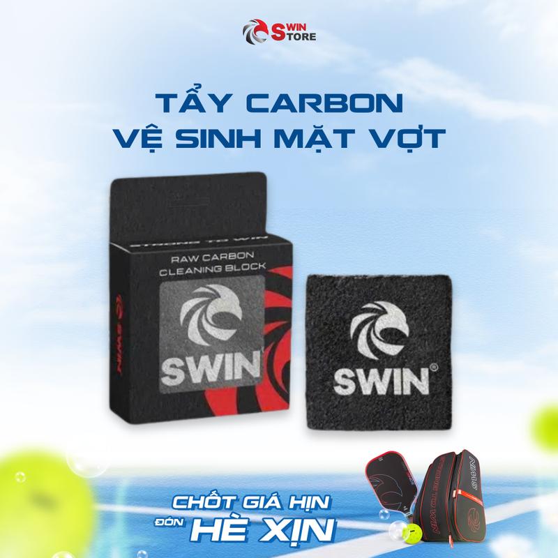 Tẩy Carbon Swin Vệ Sinh Mặt Carbon Cho Vợt Pickleball, Bảo vệ bề mặt vợt và lấy lại độ nhám của mặt vợt Pickleball