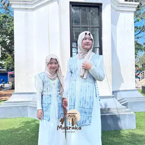 Masraka Fashion - One Set Kanaya (OUTER + ROK TUTU) Cuople Ibu Dan Anak Usia 1-13 Tahun