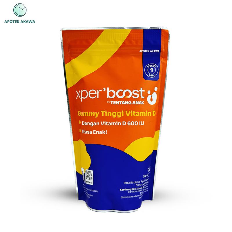 BUNDLING 3 EXPERT BOOST GUMMY VITAMIN D 600 IU / APOTEK AKAWA 3