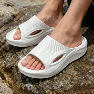 Sandal Recovery Anti Slip Empuk Nyaman & Anti Pegal Cocok Untuk Olahraga Unisex Pria Wanita