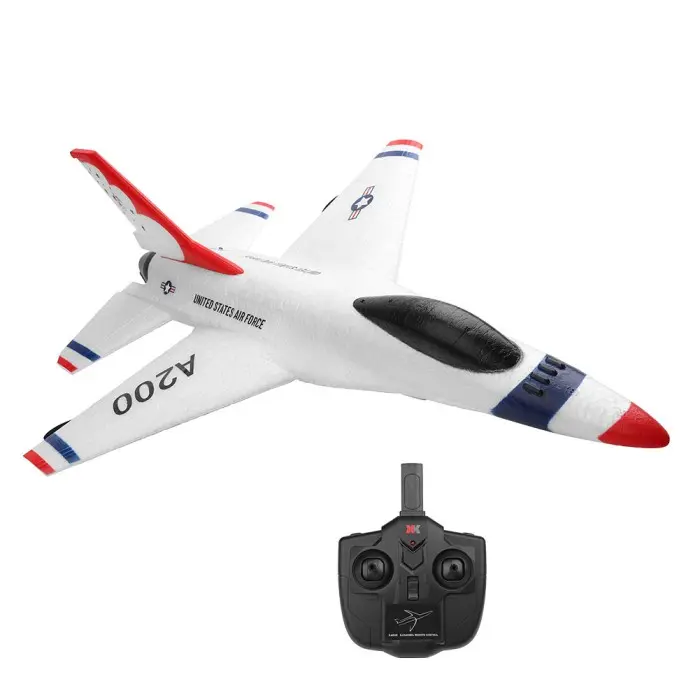 WLToys RC Pesawat A200 F16B 2CH 2.4Ghz Remote Control Hobby And Toy Collection