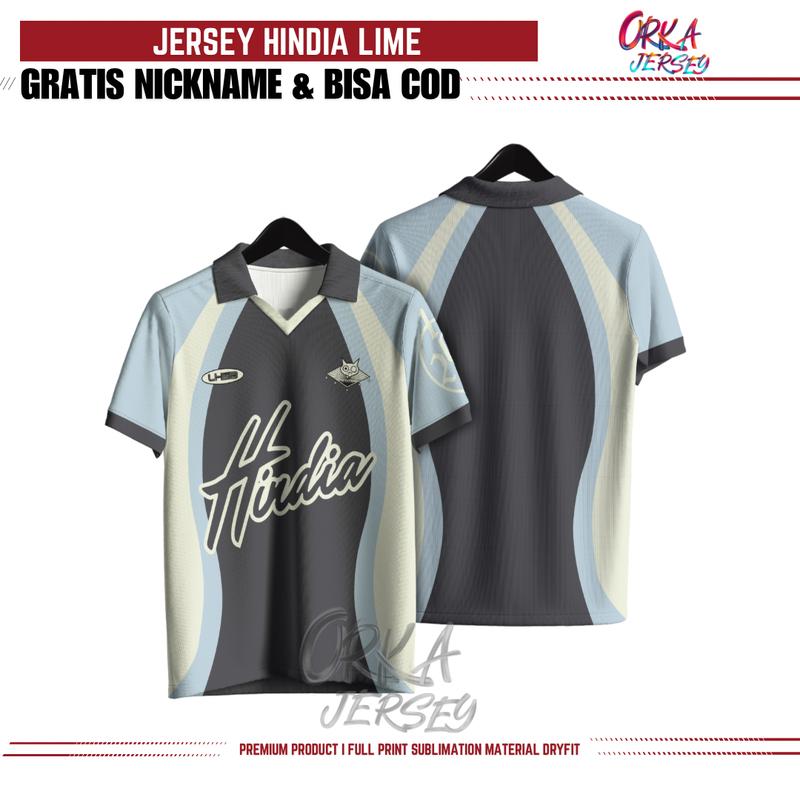 Jersey Hindia New 2024 Drifit Premium FullPrinting Gratis Pasang Nama No Punggung dan Nama Tim 3