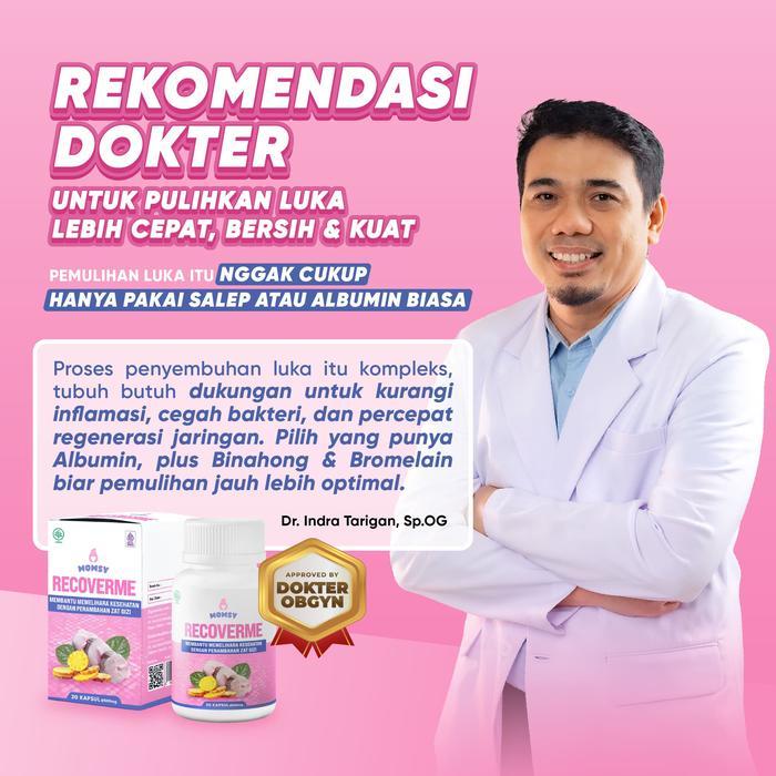 Promo Terlaris MOMSY RECOVERME Pemulih Luka Lahiran Lengkap Dengan 3 Bahan Aktif Sinergis Ikan Gabus Daun Binahong Enzim Bromelain