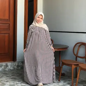 Naela gamis LD 120 bahan rayon premium by Hanin