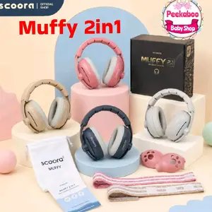 Scoora Muffy Baby Earmuff up to 24m Free Case