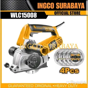 INGCO WLC15008 WALL CHASER 1500W MESIN BOBOK UKIR JALUR PIPA TEMBOK