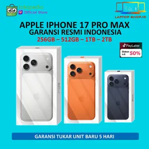 Apple iPhone 17 Pro Max Garansi Resmi Indonesia 256GB 512GB 1TB 2TB Garansi Resmi Indonesia