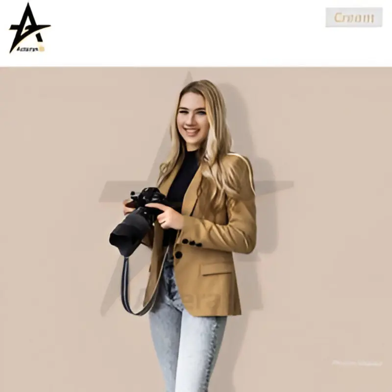 Background Foto Warna Cream Ukuran 80x140cm Camera Kamera