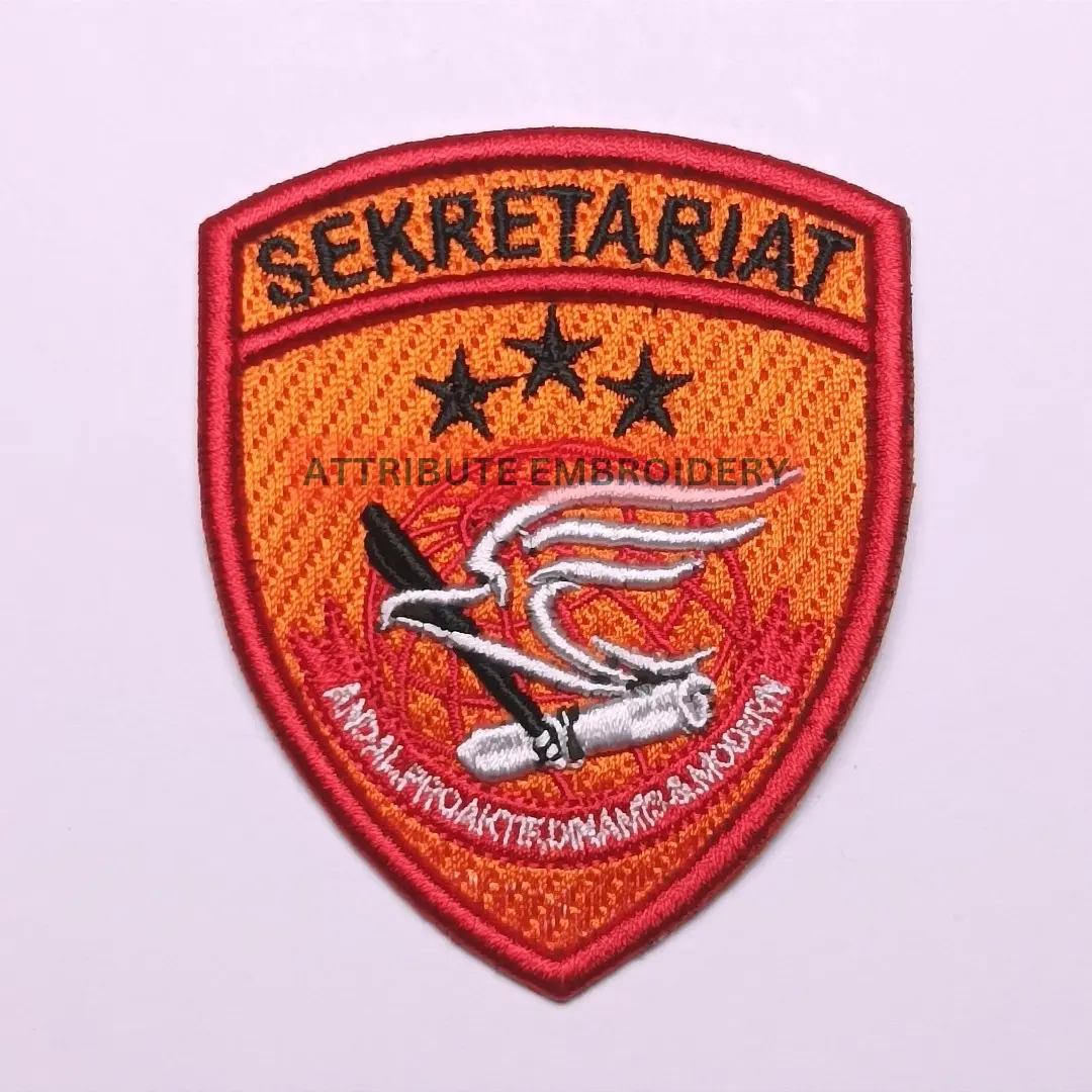 LOGO SEKRETARIAT BET LENGAN BORDIR TIMBUL