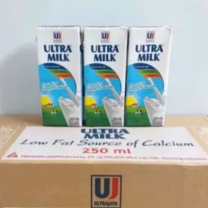 Susu UHT Ultra Milk Low Fat 250ml 1 dus (24pcs)
