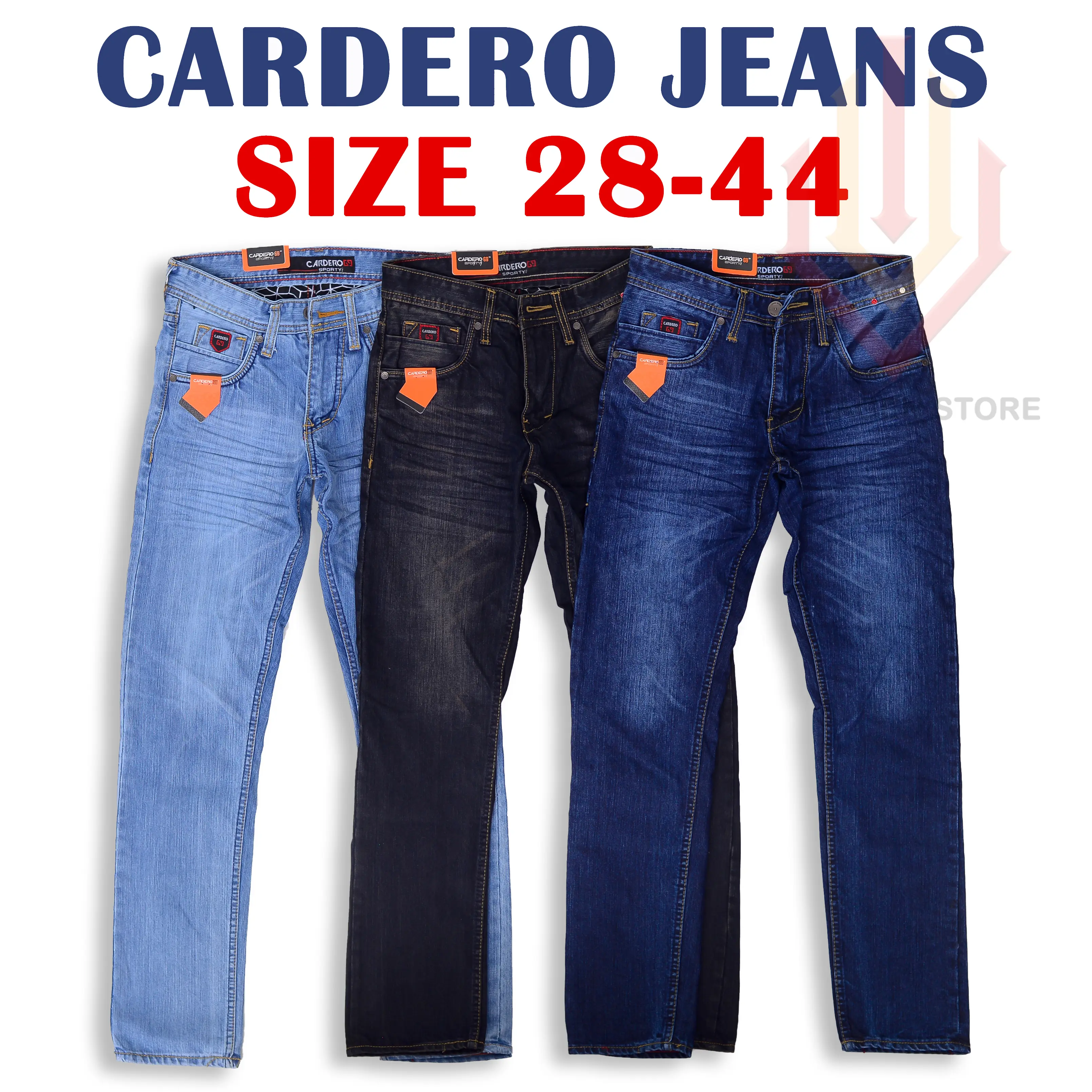Celana Jeans Panjang Cardero Original Standar Reguler Fit