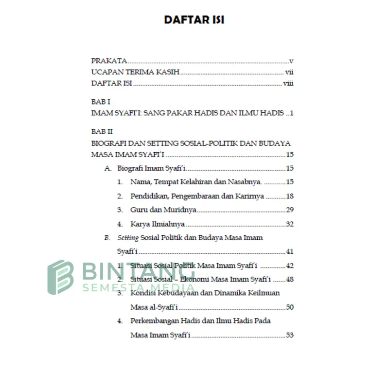 Peran Strategis dan Kontribusi Imam Syafi'i dalam Bidang Hadis dan Ilmu Hadis - M. Ikhsanudin, S.Ag., M.S.I.