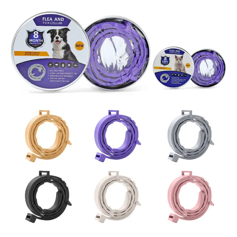 Murah Kalung Kucing Anti Kutu Dan Nyamuk 8 Months Protection Kalung Anti Kutu Anjing Collar Silikon 3