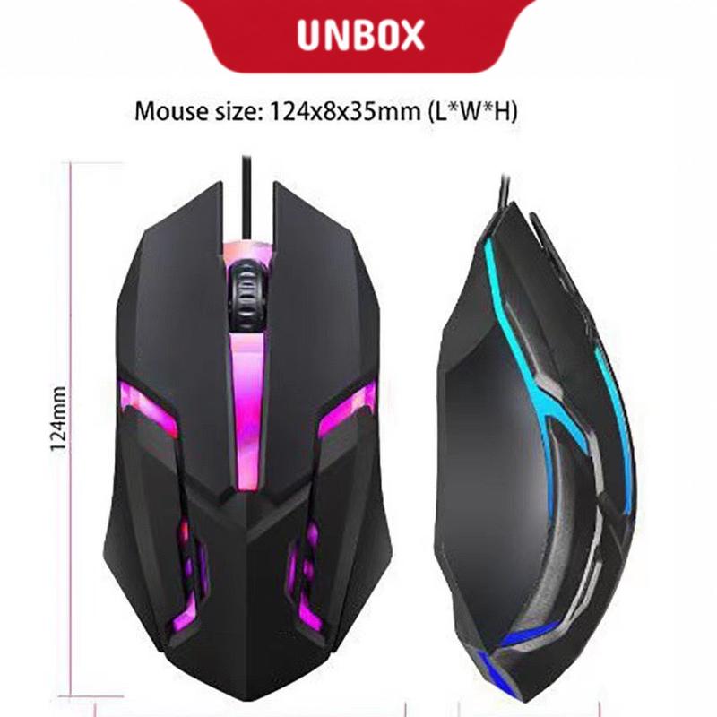 Chuột gaming Chuột máy tính có dây văn phòng gaming 05012025