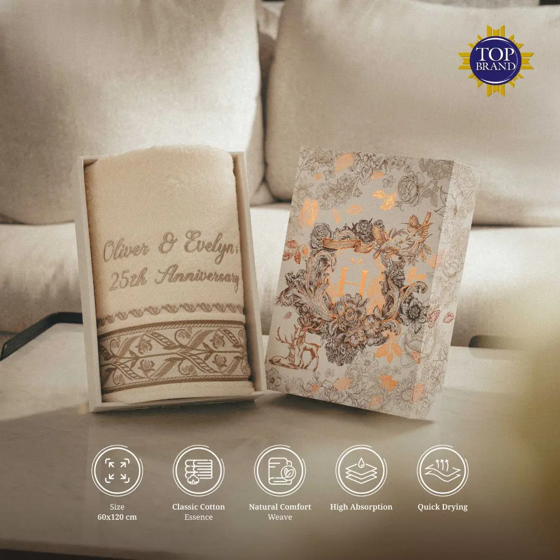Howel and Co - Althea (Single Towel)