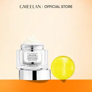 GMEELAN SET Wajah Glabridin Pearl Peptide Brightening Cream30g+Sabun Pemutih Badan Emas 24k 100g
