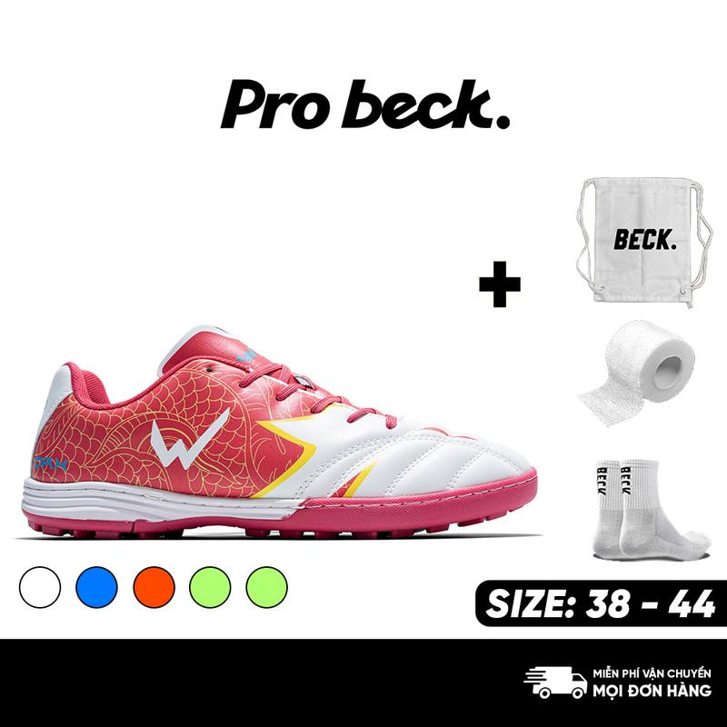 Giày Bóng Đá Wika DragonX SOCCER BECK Tặng Quà Đế Đinh TF Bám Sân Các Phối Màu Sắc Sân Cỏ Nhân Tạo