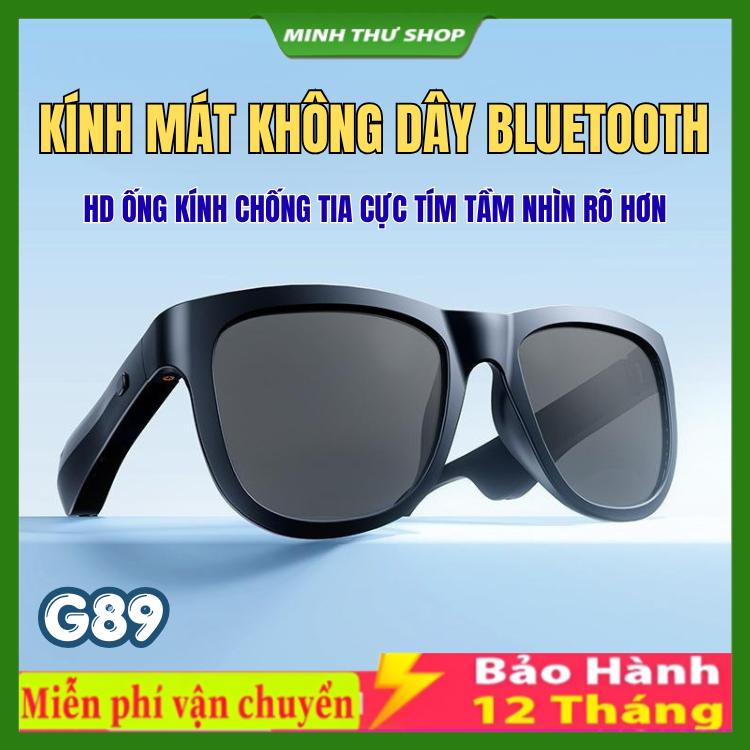 Kính Mát Thông Minh G89 Tai Nghe Chống Ánh Sáng Xanh Stereo Loa Kép Điều Khiển…