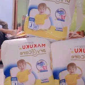 [PROMO BUNDLING 3 PACK] MAKUKU Diapers Dry Care NB/S/M/L/XL/XXL