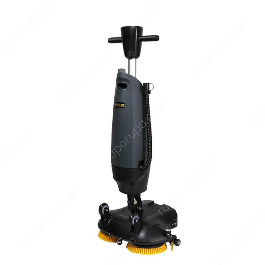 Mesin Scrubber & Dryer Upright Dengan 2 Sikat Abu-abu Krisbow