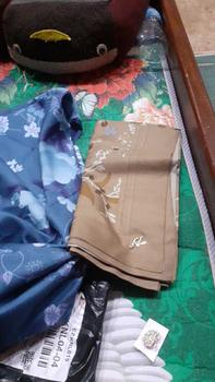 Product Review of (POUCH) PROMO ISI 2 HIJAB SEGIEMPAT MOTIF AZARA VOAL PREMIUM STANDAR PREMIUM LASERCUT LOGO PRINT/ LOGO METAL from p**n 1