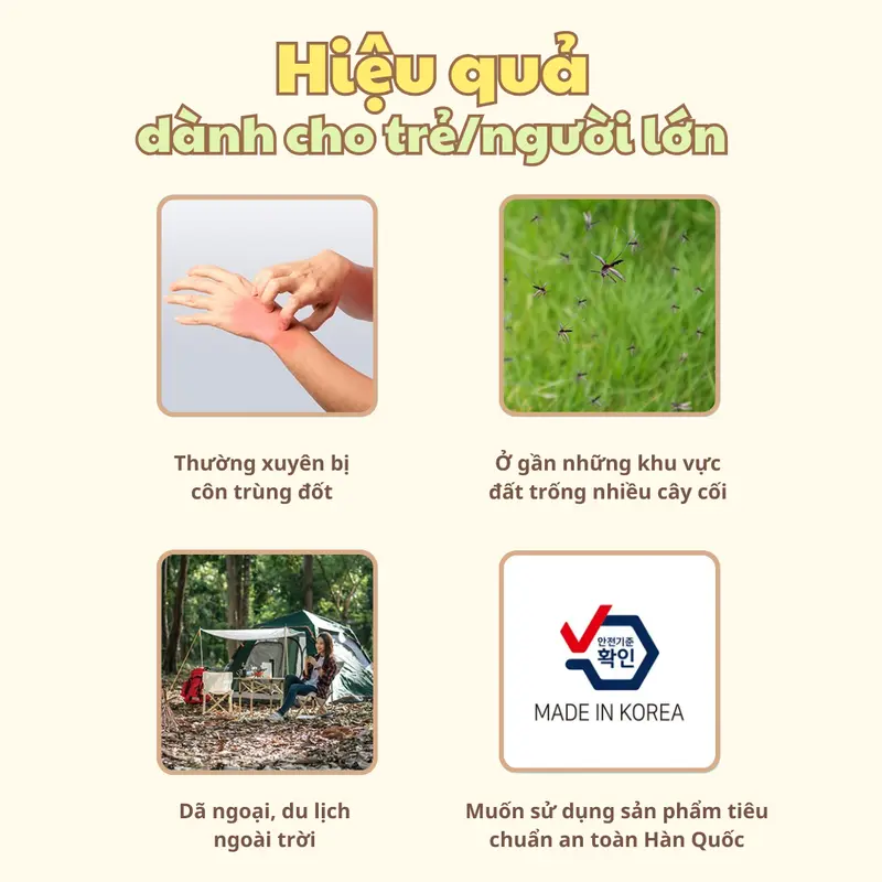 Product Introduction of [Mua 5 tặng 1/ Mua 8 tặng 2] Set 8 sticker dán chống muỗi, côn trùng Dotori Trái tim cho Bé và Gia đình 2