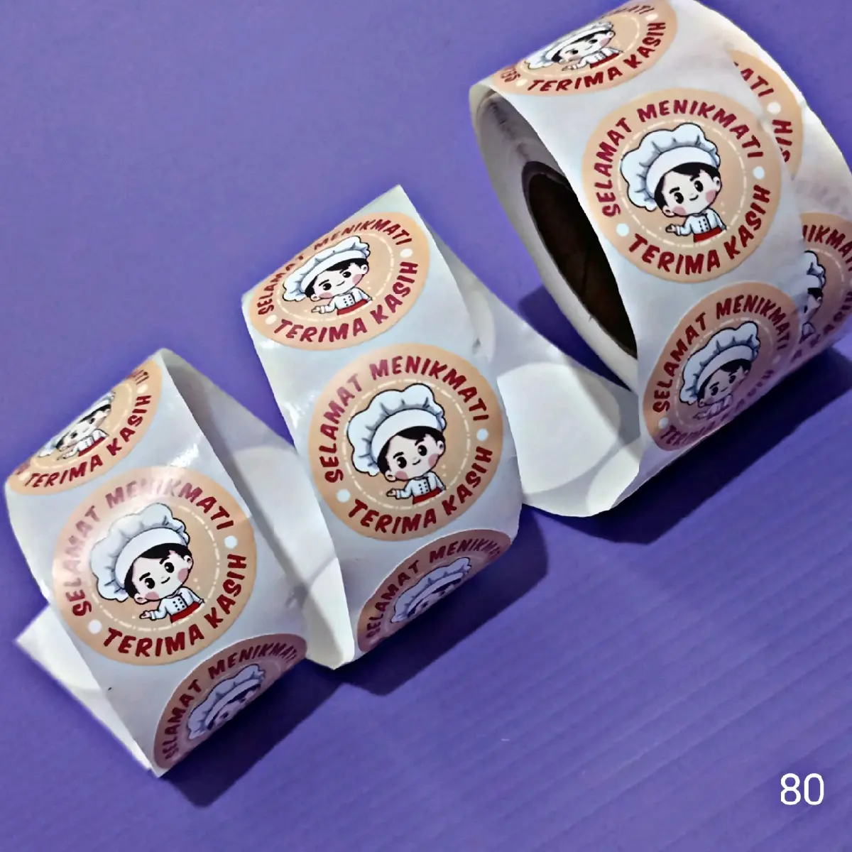 80 Selamat Menikmati
