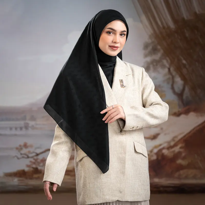 HEYLOCAL JACQUELLE SCARF - HIJAB SEGI EMPAT 1