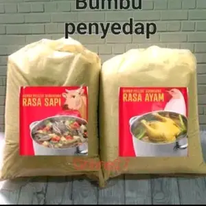 PROMO!!! Kaldu Sapi & Ayam Premium Repack 1kg - Kaldu Penyedap Masakan Vegan