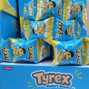 Chiki tyrex 1 pak isi 10pcs (berhadiah bila beruntung)