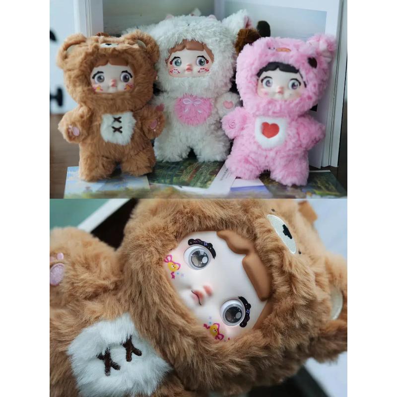 Product Introduction of Sticky Rice Cute Plush Blind Box Doll Handmade Gift for Girls  a birthday present Caramel Doll 12