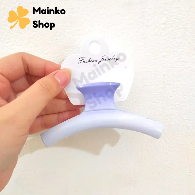 Jepit Rambut Salon Model T 9cm Korea Ombre Glossy Warna Pastel Ukuran Besar Premium Clips 3