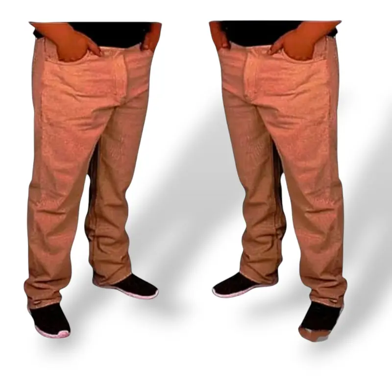 CELANA JEANS PRIA JUMBO / CELANA JEANS UKURAN BIGSIZE / CELANA Uk. 28 s/d 52 Hitam Denim 5
