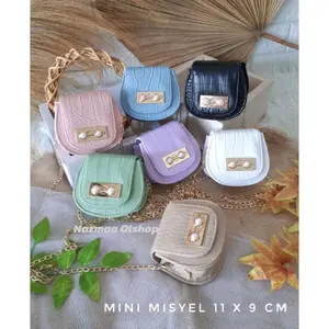 Nazmaa Tas Selempang Mini Misyel Keren dan Kekinian Korean style