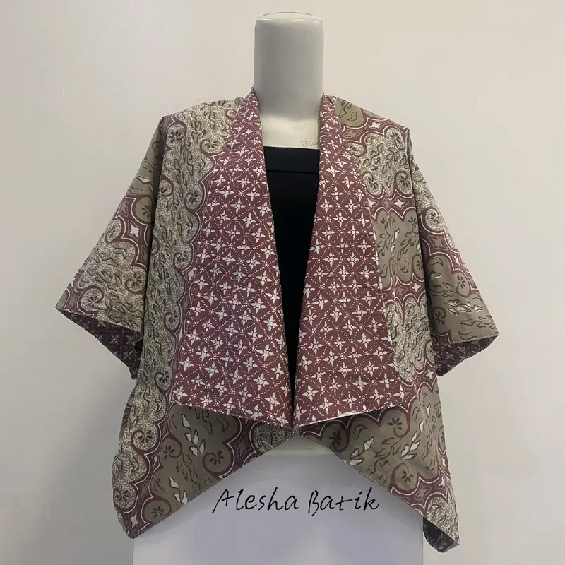 (READY STOCK)//(COD)// BOLERO KELELAWAR PARANG//BOLERO BOLAK BALIK, Cocok Untuk Santai, Pergi Acara Resmi Dan Kerja, Dan Kondangan,  Wanita,  Katun 1