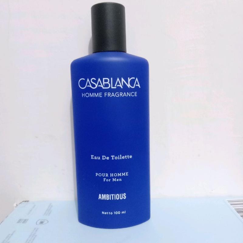 Parfum Casablanca Glass Spray Cologne Perfume 100ml Kaca Wangi Uniseks Laki-Laki Parfum Wanita 6