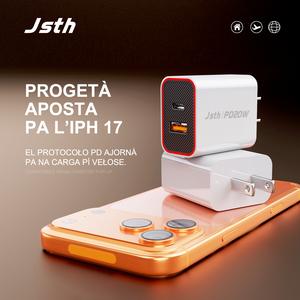 Bộ sạc nhanh Type-C, PD20W Chính Hãng, dành cho Android / Huawei / iPhone15 / 16 / 17, iPhone8 / x / 11 / 12 / 13 / 14, [JSTH]