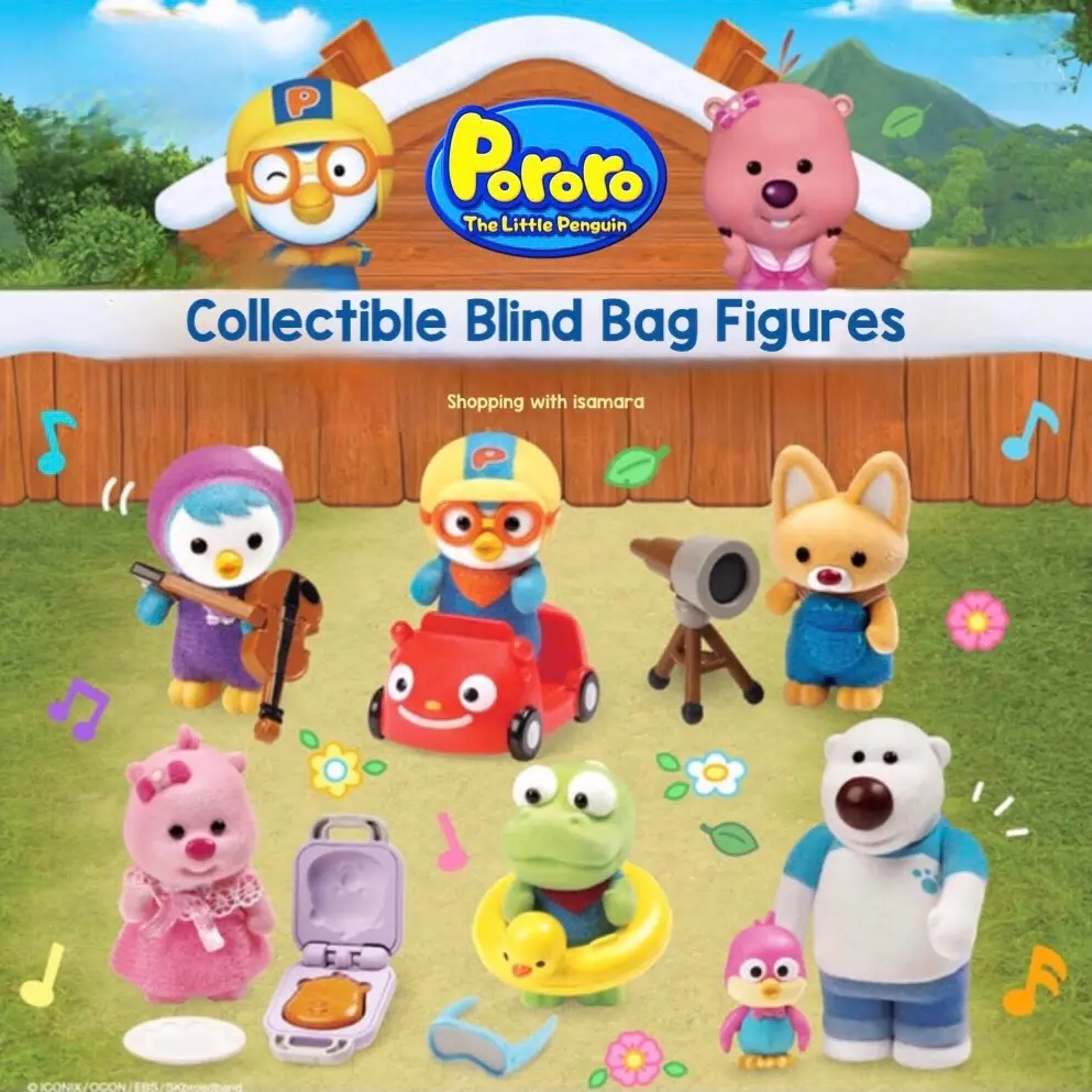 ￼Pororo Collectible Blind Bag Figures
