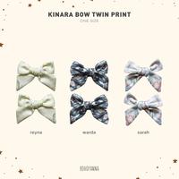 Gambar BOHOPANNA - KINARA BOW TWIN PRINT - PITA RAMBUT - REYNA dari Bohopanna Kota Semarang 1 Tokopedia