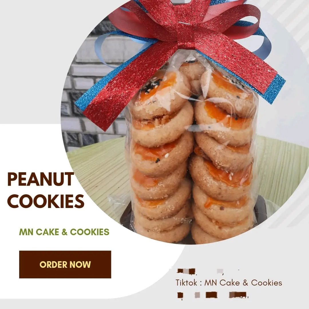 Peanut Cookies/ Kue Kacang Jadul/ Kue Kacang/ Kue Kering Lebaran/ Kue Lebaran/ Cookies