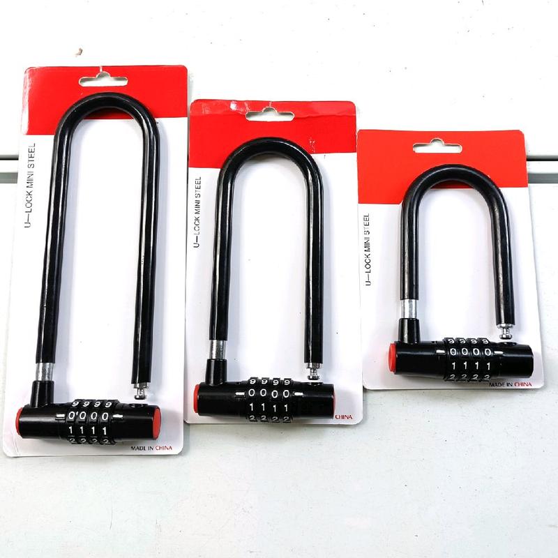 Ổ khoá số , khoá 4 số chữ U Dài bảo mật , chống trộm , thay đổi mật mã tiện lợi, khoá cửa cổng , cửa nhà
