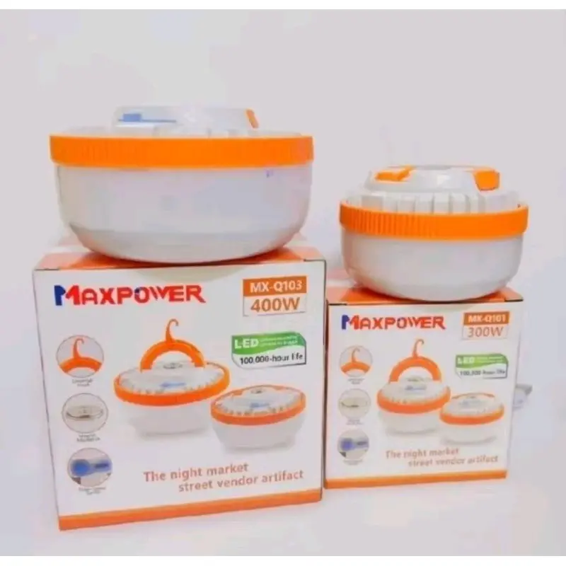 Lampu Emergency Gantung / Magnet UFO 300w 400w 500w 600w 800w (SUPER Terang) Cas Hp Usb 1