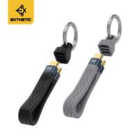 Gambar Exthetic Keychain USB 4.0 40Gbps USB C to Type C 8K PD 240W 5A Data Cable / Kabel Data / Thunderbolt - EK12 - GREY dari EAONLINE Kota Administrasi Jakarta Barat 2 Tokopedia
