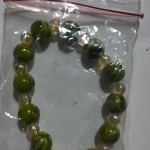 Gelang Giok Marmer 10mm Variasi Citrine Gelang Giok Sintesis Gelang wanita Elegant eastetic Barcelet Murah