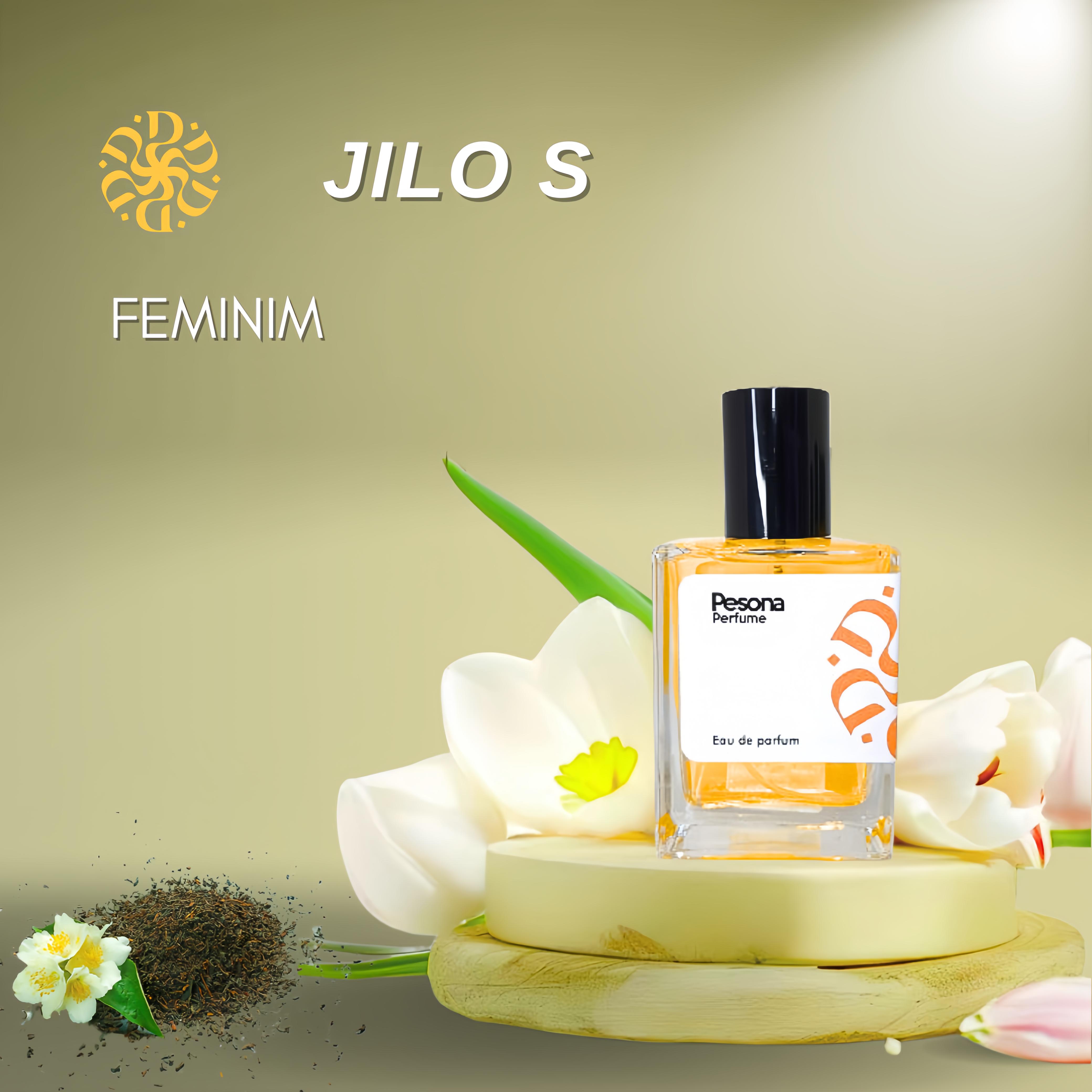 Pesona Perfume - 06. Jilow Style - Parfum Wanita dengan aroma Fresh wangi jasmin dan greentea cocok digunakan untuk di Outdoor