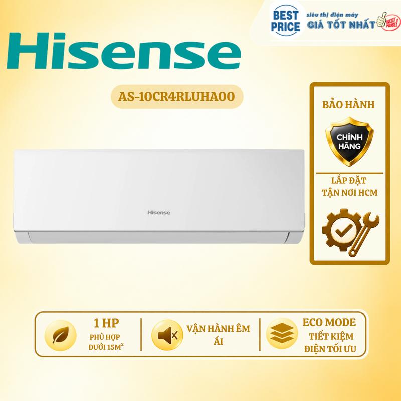 AS-10CR4RLUHA00 | Máy lạnh Hisense 1HP AS-10CR4RLUHA00 (NON INVERTER)
